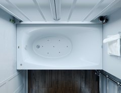 Aeromassage bathtub WGTRialto Tivoli 170x90x66 cm AERO LINE
