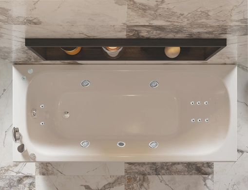 Hydromassage bathtub WGTRialto Orta 170x70x58 cm HYDRO LINE UNO MENO