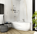 Acrylic bathtub WGTRialto COMO L 170х100x58 cm
