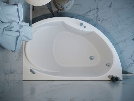 Acrylic bathtub WGTRialto LUGANO R 170x108x75 cm