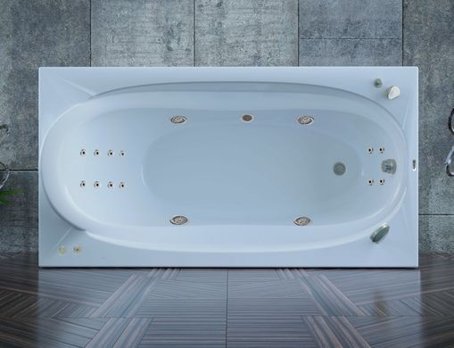 Hydromassage bathtub WGTRialto Arona 170x75x68 cm HYDRO LINE UNO